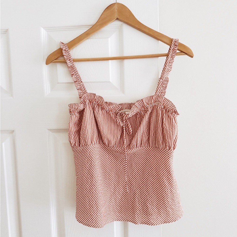 Wayf Ruched Cami Top - Picture 2 of 11